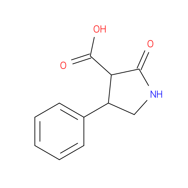 2-Oxo-4-phenylpyrrolidine-3-carboxylic acid
