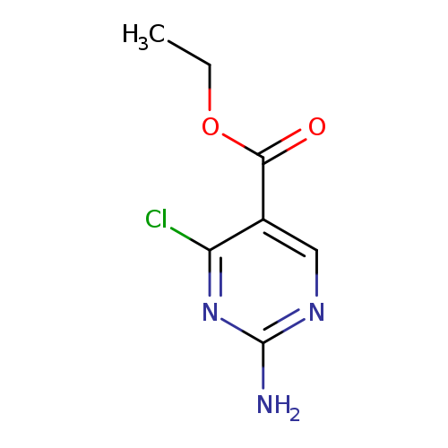 5-Pyrimidinecarboxylic acid, 2-amino-4-chloro-, ethyl ester