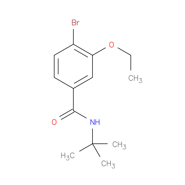 4-Bromo-n-tert-butyl-3-ethoxybenzamide