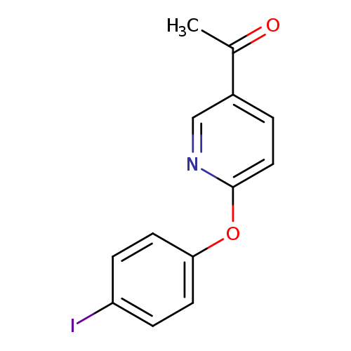 5-Acetyl-2-(4-iodophenoxy) pyridine