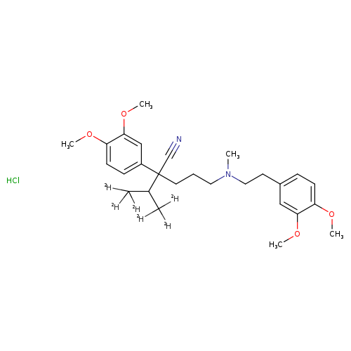 VERAPAMIL-D6, HYDROCHLORIDE