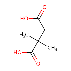 Butanedioic acid, 2,​2-​dimethyl-