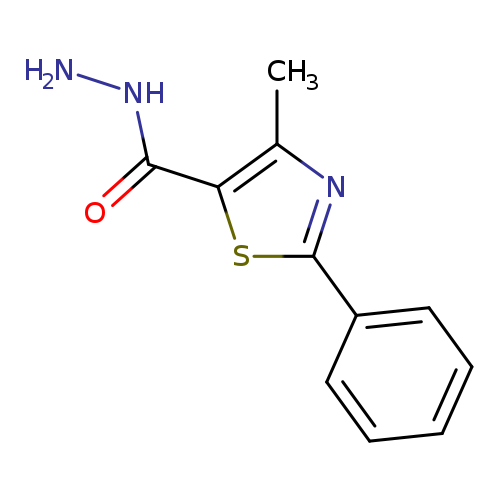 4-Methyl-2-phenylthiazole-5-carbohydrazide