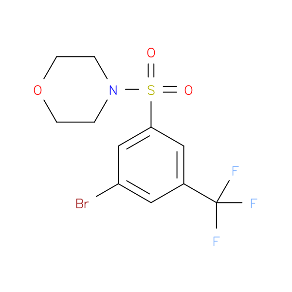 4-(3-Bromo-5-trifluoromethylphenylsulfonyl)morpholine
