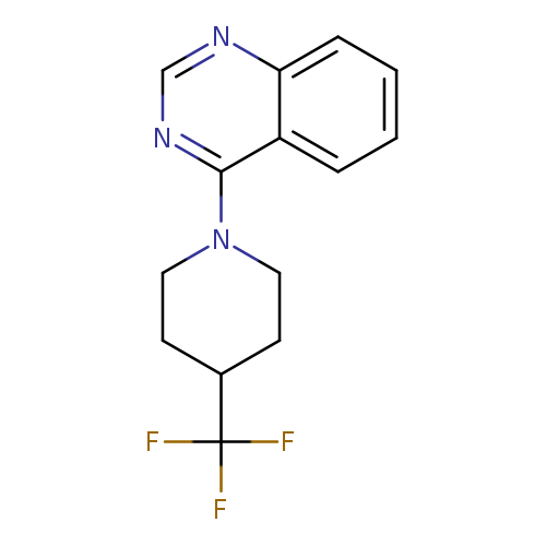 4-[4-(trifluoromethyl)piperidin-1-yl]quinazoline