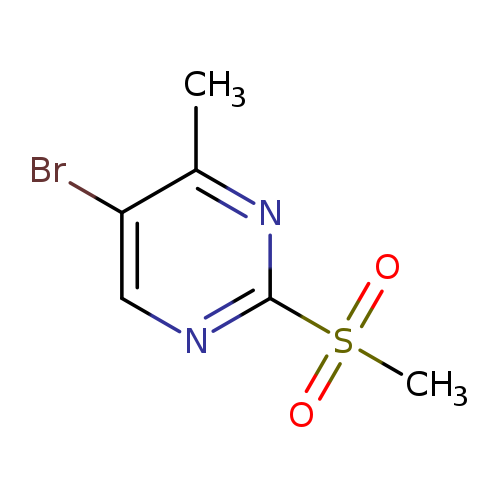 5-Bromo-4-methyl-2-(methylsulfonyl)pyrimidine