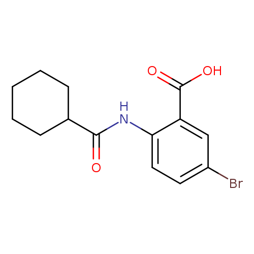 5-Bromo-2-(cyclohexanecarboxamido)benzoic acid