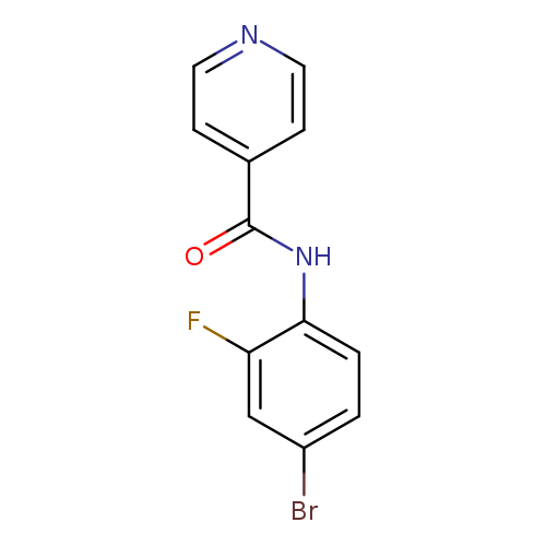 N-(4-bromo-2-fluorophenyl)isonicotinamide