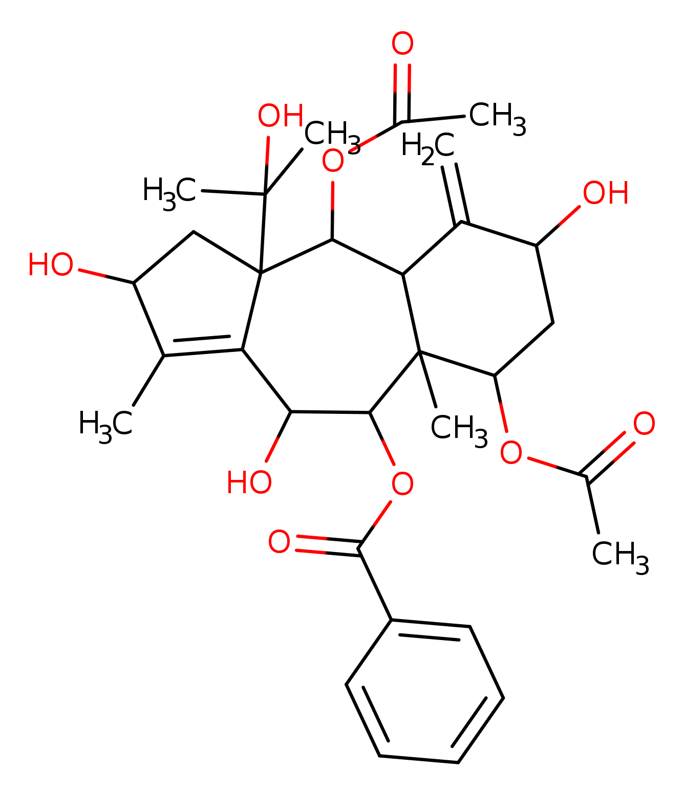 9-Deacetyl-9-benzoyl-10-debenzoyltaxchinin A