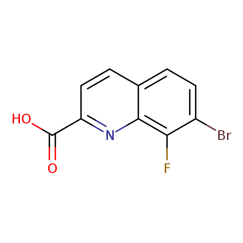 7-bromo-8-fluoroquinoline-2-carboxylicacid
