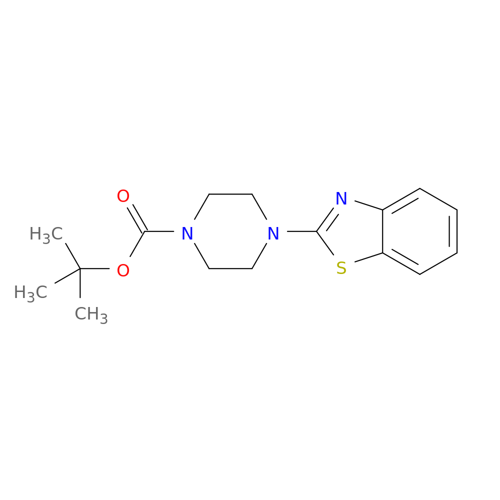 tert-butyl 4-(1,3-benzothiazol-2-yl)piperazine-1-carboxylate