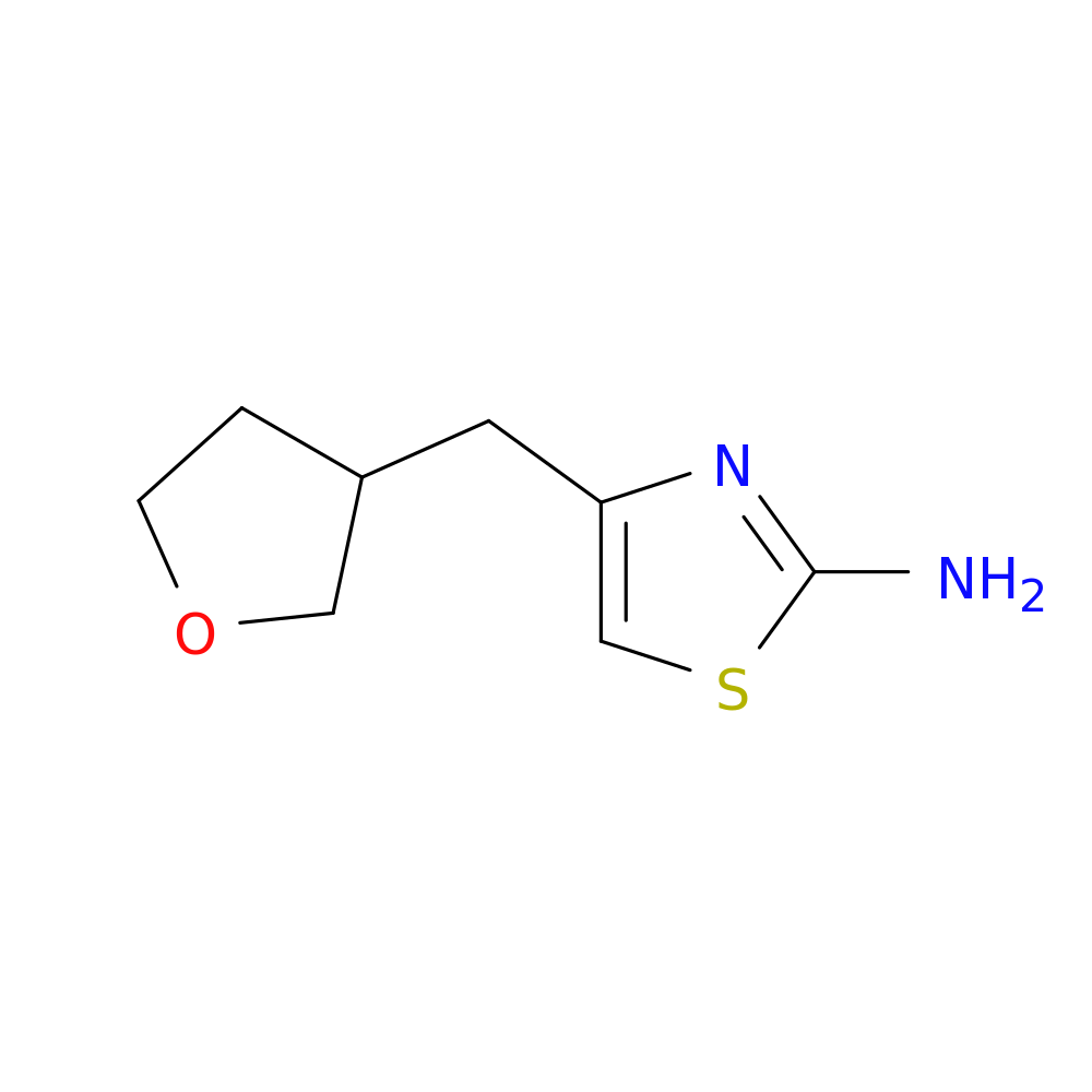 4-[(oxolan-3-yl)methyl]-1,3-thiazol-2-amine