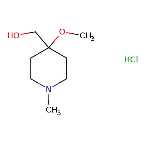 (4-methoxy-1-methylpiperidin-4-yl)methanolhydrochloride