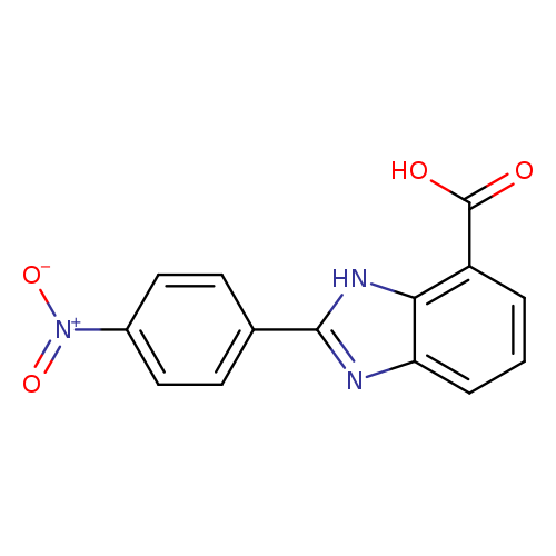 1H-Benzimidazole-7-carboxylicacid, 2-(4-nitrophenyl)-
