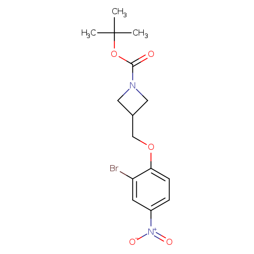 3-(2-Bromo-4-nitro-phenoxymethyl)-azetidine-1-carboxylic acid tert-butyl ester