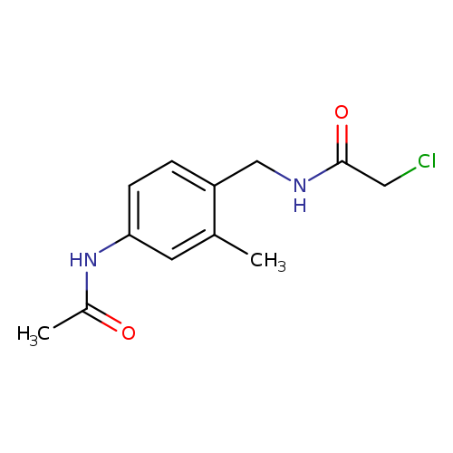 N-[4-(acetylamino)-2-methylbenzyl]-2-chloroacetamide
