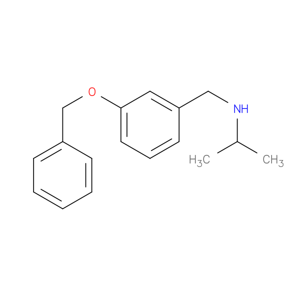 {[3-(benzyloxy)phenyl]methyl}(propan-2-yl)amine