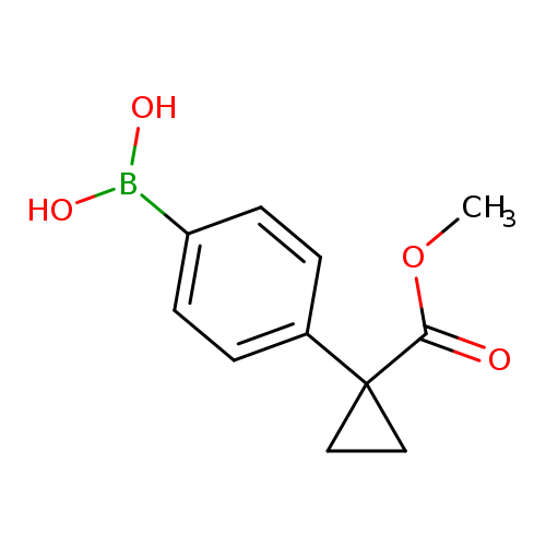 Cyclopropanecarboxylic acid, 1-(4-boronophenyl)-, 1-methyl ester
