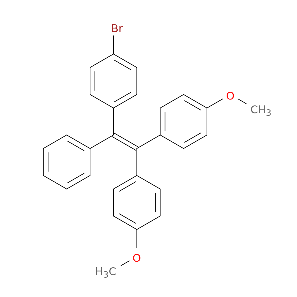 1,1'-[2-(4-Bromophenyl)-2-phenylethenylidene]bis[4-methoxybenzene]