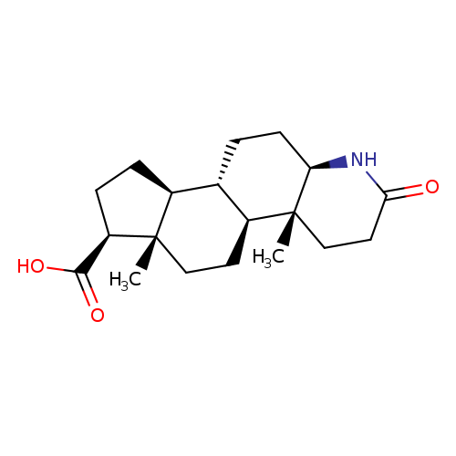 (4aR,4bS,6aS,7S,9aS,9bS,11aR)-Hexadecahydro-4a,6a-dimethyl-2-oxo-1H-indeno[5,4-f]quinoline-7-carboxylic acid