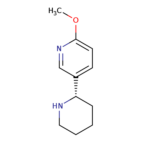 5-((2S)(2-Piperidyl))-2-methoxypyridine