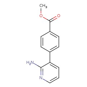 Methyl 4-(2-aminopyridin-3-yl)benzoate