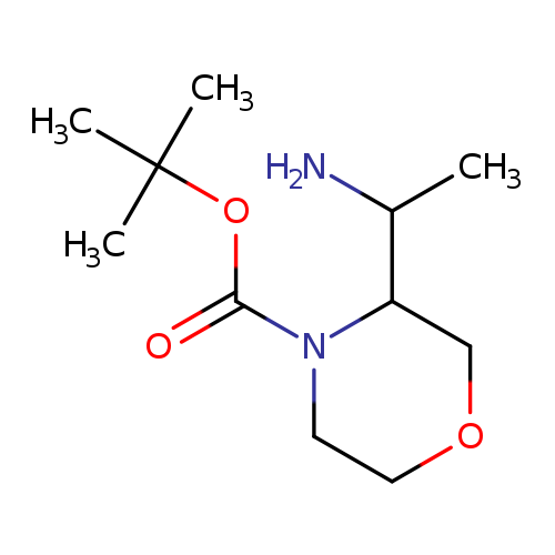 tert-Butyl3-(1-aminoethyl)morpholine-4-carboxylate