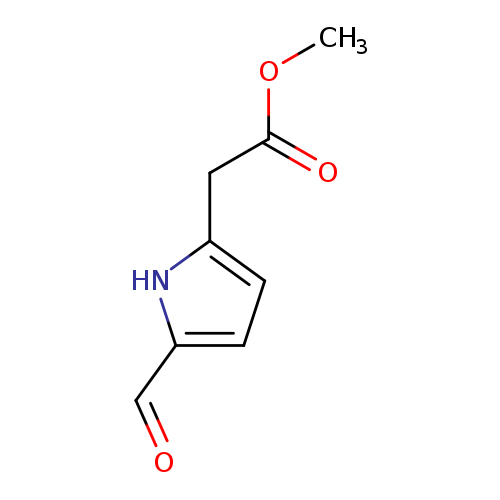 methyl 2-(5-formyl-1H-pyrrol-2-yl)acetate