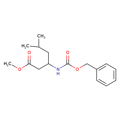 Methyl 3-(benzyloxycarbonylamino)-5-methylhexanoate