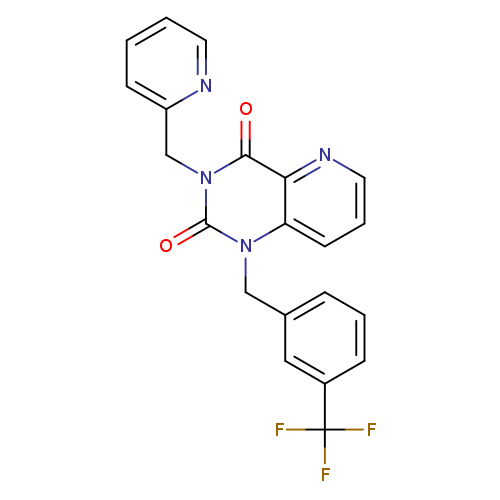 3-[(pyridin-2-yl)methyl]-1-{[3-(trifluoromethyl)phenyl]methyl}-1H,2H,3H,4H-pyrido[3,2-d]pyrimidine-2,4-dione