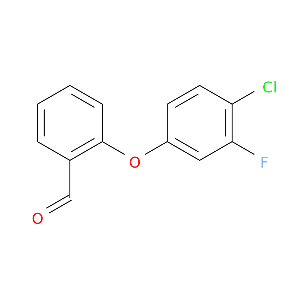 2-(4-chloro-3-fluorophenoxy)benzaldehyde