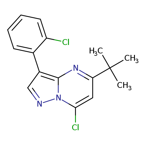 5-tert-Butyl-7-chloro-3-(2-chloro-phenyl)-pyrazolo[1,5-a]pyrimidine