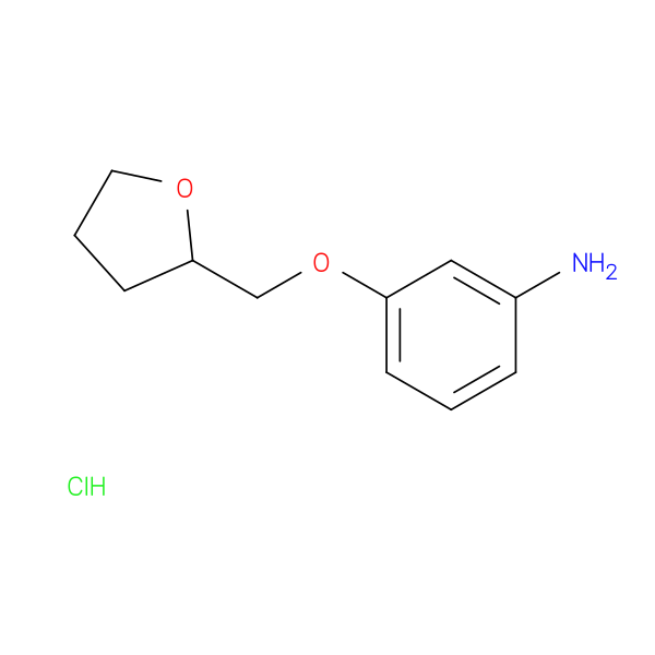 3-[(oxolan-2-yl)methoxy]aniline hydrochloride