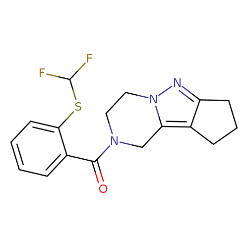 11-{2-[(difluoromethyl)sulfanyl]benzoyl}-7,8,11-triazatricyclo[6.4.0.0^{2,6}]dodeca-1,6-diene