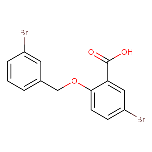 5-Bromo-2-[(3-bromobenzyl)oxy]benzoic acid