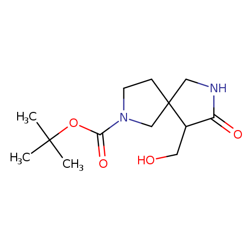 tert-Butyl 9-(hydroxymethyl)-8-oxo-2,7-diazaspiro[4.4]nonane-2-carboxylate