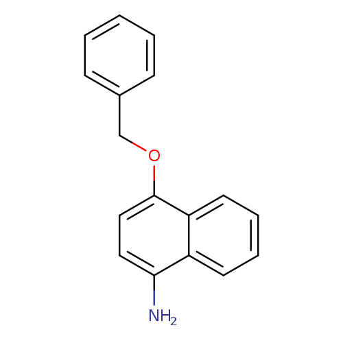 4-(benzyloxy)naphthalen-1-amine