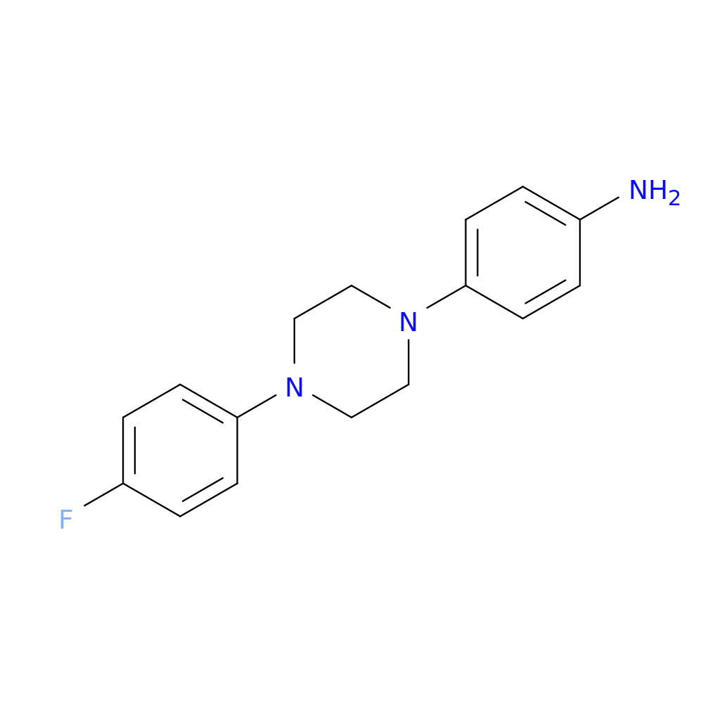 4-[4-(4-fluorophenyl)piperazin-1-yl]aniline