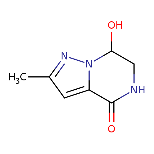 7-hydroxy-2-methyl-4H,5H,6H,7H-pyrazolo[1,5-a]pyrazin-4-one