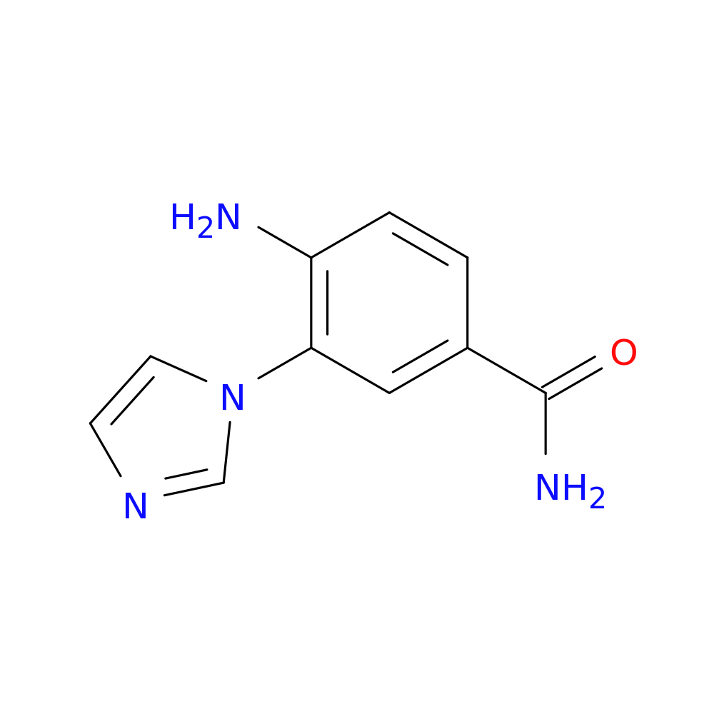 4-amino-3-(1H-imidazol-1-yl)benzamide
