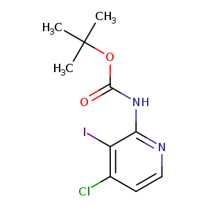 2-Boc-Amino-3-iodo-4-chloropyridine