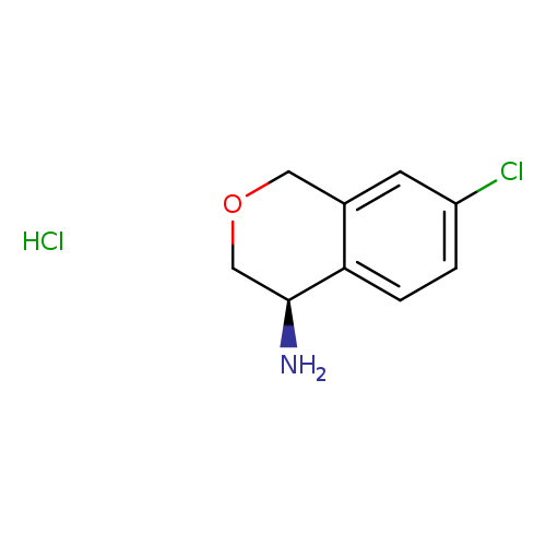 (4R)-7-CHLORO-3,4-DIHYDRO-1H-2-BENZOPYRAN-4-AMINE HYDROCHLORIDE