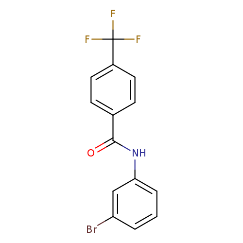N-(3-bromophenyl)-4-(trifluoromethyl)benzamide