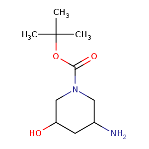 tert-Butyl 3-amino-5-hydroxypiperidine-1-carboxylate