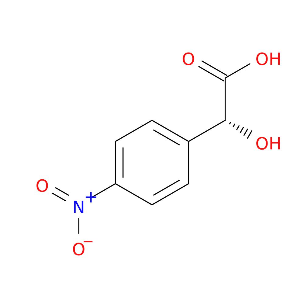 (2R)-2-hydroxy-2-(4-nitrophenyl)acetic acid
