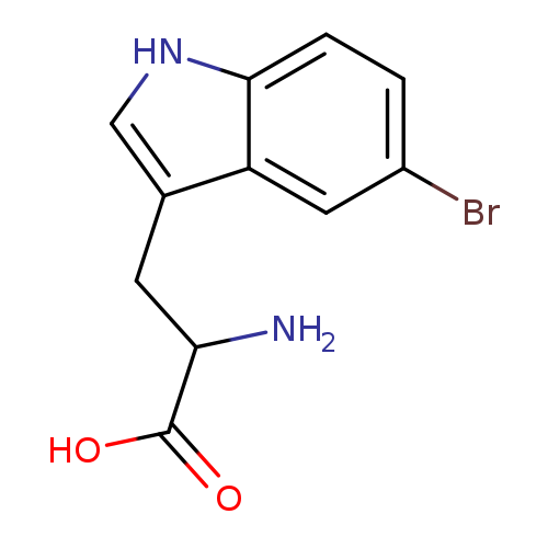 2-Amino-3-(5-bromo-1H-indol-3-yl)propanoic acid