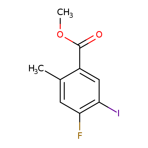 4-Fluoro-5-iodo-2-methyl-benzoic acid methyl ester