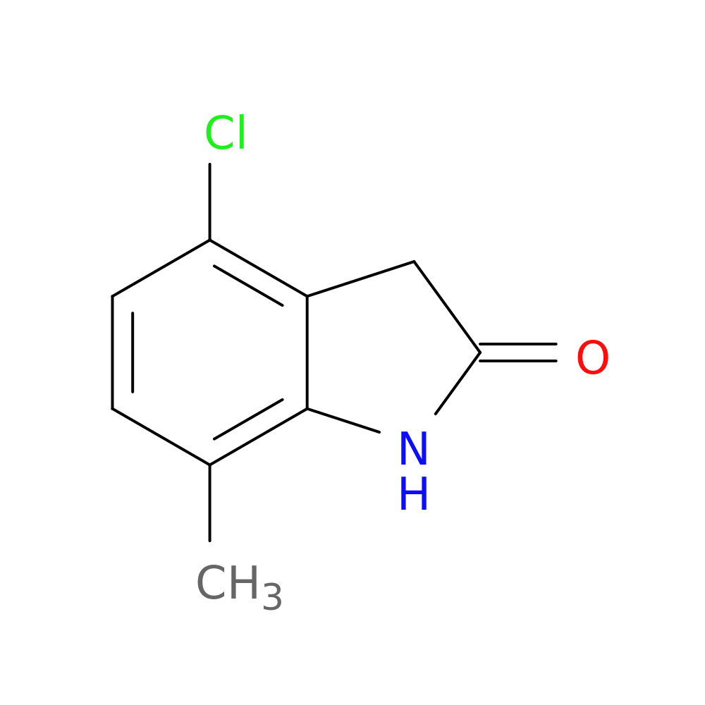 2H-INdol-2-one, 4-chloro-1,3-dihydro-7-methyl-