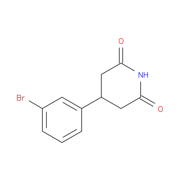 4-(3-Bromophenyl)piperidine-2,6-dione