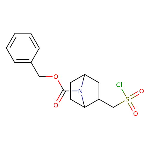 benzyl 2-[(chlorosulfonyl)methyl]-7-azabicyclo[2.2.1]heptane-7-carboxylate